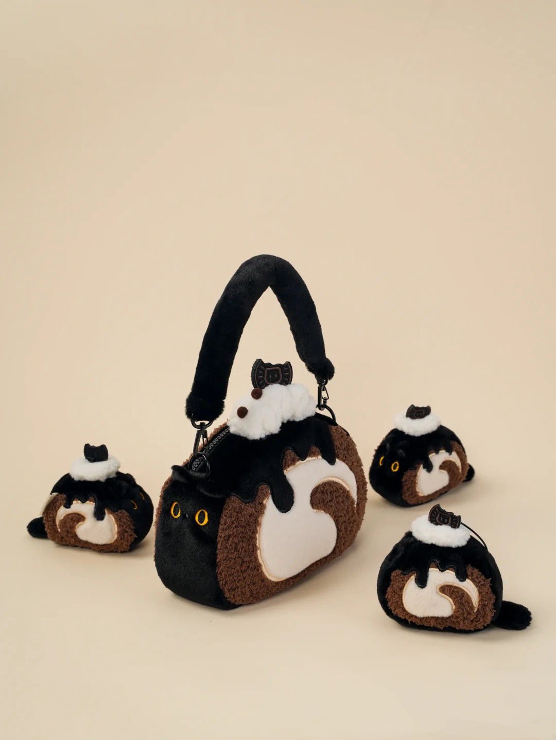 Black Cat Chocolate Cake Roll