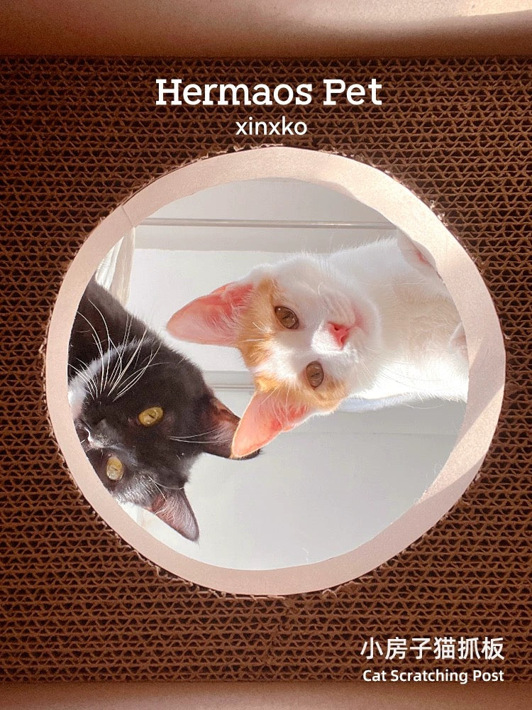 Hermaos Cat Scratcher Bed | House Birkin