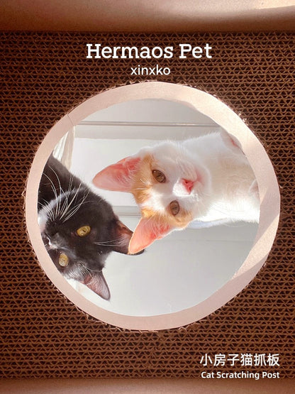 Hermaos Cat Scratcher Bed | House Birkin