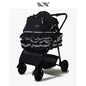 Pet Stroller with Elegant Ruffles